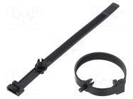 Cable tie; 10pcs; L: 120mm; W: 9mm ROMIX