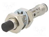 Sensor: inductive; OUT: NPN / NC; 0÷2mm; 10÷30VDC; M8; IP67; 200mA OMRON