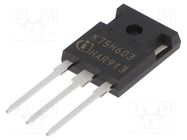 Transistor: IGBT; 600V; 75A; 428W; TO247-3 INFINEON TECHNOLOGIES