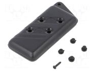 Enclosure: for remote controller; X: 37mm; Y: 84mm; Z: 14mm; ABS MASZCZYK