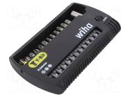 Kit: screwdriver bits; Phillips,Pozidriv®,slot,Torx®; 50mm WIHA