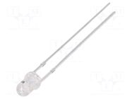 LED; red/yellow; 3mm; bicolour; 30°; 3÷4.5VDC; 20mA; Front: convex OPTOSUPPLY