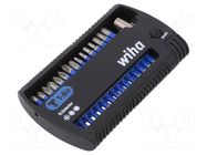 Kit: screwdriver bits; hex key,Phillips,Torx®; Overall len: 25mm WIHA