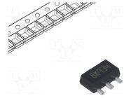 IC: voltage regulator; linear,fixed; 12V; 0.1A; SOT89; SMD; L78L STMicroelectronics