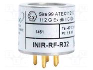 Sensor: gas; R32; Uoper: 3.2÷5.25V; Range: 0÷14%; -40÷75°C; INIR AMPHENOL SGX SENSORTECH