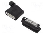 Connector: HDC; male + female; PIN: 16; 16A; 250V; HDC; 16+PE; M25 PHOENIX CONTACT