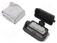 Connector: HDC; male + female; PIN: 16; 16A; 500V; HDC; 16+PE; M25 PHOENIX CONTACT
