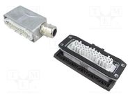 Connector: HDC; male + female; 500V; 16A; PIN: 24; Layout: 24+PE PHOENIX CONTACT