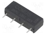 Relay: reed switch; SPST-NO; Ucoil: 5VDC; 500mA; max.150VDC; 10W COMUS