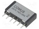 Relay: reed switch; DPST-NO; Ucoil: 5VDC; 500mA; max.200VDC; 10W COMUS