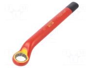 Wrench; insulated,single sided,box; 22mm; 1kV; tool steel BAHCO