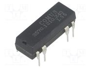 Relay: reed switch; SPST-NO; Ucoil: 24VDC; 500mA; max.150VDC; 10W COMUS