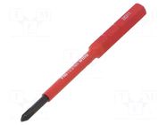 Interchangeable blade; insulated; Phillips; PH0; 75mm; max.0.4Nm WIHA
