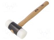 Hammer; 400mm; W: 140mm; 1.47kg; 55mm; round; polyamide; wood BAHCO