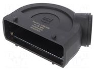 Enclosure for connectors: HDC; size 24B; for cable; Han-Eco® B HARTING