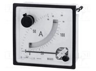 Ammeter; on panel; I AC: 0÷60A,72A,120A; Class: 1.5; 72x72mm CROMPTON - TE CONNECTIVITY