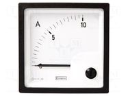 Ammeter; on panel; I DC: 0÷1A; Class: 1.5; 96x96mm CROMPTON - TE CONNECTIVITY