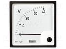 Meter: frequency; on panel; analogue,mounting; 96x96mm; 55÷65Hz CROMPTON - TE CONNECTIVITY