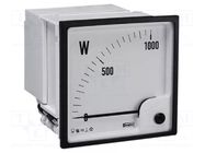 Meter: power; analogue,mounting; on panel; 80/5A; 400V; 50÷60Hz CROMPTON / TE CONNECTIVITY