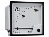 Meter: power; analogue,mounting; on panel; 40/1A; 400/230V 