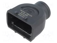 Enclosure for connectors: HDC; size 10B; for cable; Han-Eco® B HARTING