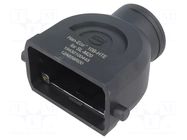Enclosure for connectors: HDC; size 10B; for cable; Han-Eco® B HARTING