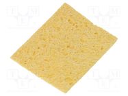 Tip cleaning sponge; for soldering station; 55x35mm SOLDER PEAK