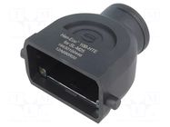 Enclosure for connectors: HDC; size 10B; for cable; Han-Eco® B HARTING