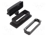 Enclosure for connectors: HDC; size 24B; Han-Eco® B; IP66 HARTING