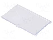 Front panel; without frame,with holder; 4M Modulbox One ITALTRONIC