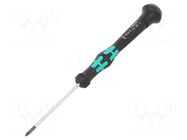 Screwdriver; precision; Phillips; PH00; Kraftform Micro WERA