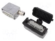 Connector: HDC; male + female; PIN: 16; 16A; 500V; HDC; 16+PE; M25 PHOENIX CONTACT