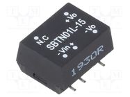 Converter: DC/DC; 1W; Uin: 4.5÷5.5V; Uout: 15VDC; Iout: 6.7÷67mA MEAN WELL