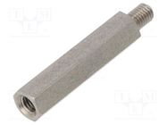 Screwed spacer sleeve; 35mm; Int.thread: M5; Ext.thread: M5 DREMEC