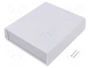 Enclosure: with panel; PCB is fastened in guides; EURO 93; ABS TEKO