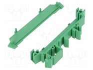 DIN rail mounting bracket; Series: M72; 72x11mm 