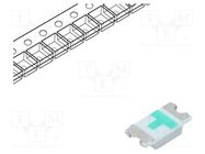 LED; SMD; 1206; red; 80÷100mcd; 3.2x1.6x0.8mm; 140°; 1.8÷2.6V; 20mA OPTOSUPPLY