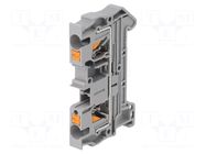 Splice terminal: rail; PT; 32A; 800V; for DIN rail mounting; grey PHOENIX CONTACT