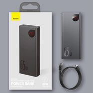 Baseus Adaman power bank 2x USB / 1x USB Type C / 1x micro USB 20000mAh 65W Quick Charge 4.0 Power Delivery blue (PPIMDA-D03), Baseus