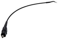 ALLIGATOR CLIP GROUND LEAD, BLACK