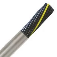 UNSHLD FLEX CABLE, 12COND, 18AWG, 100FT