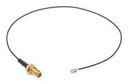 SMA BULKHEAD JACK-TO-I-PEX MHF I LK PLUG, 1.13MM CABLE DIAMETER, 305.00MM CABLE LENGTH, 50 OHMS 69AK3172