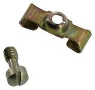 MALE SCREW LOCK, 4-40 UNC-2A, 6.35MM