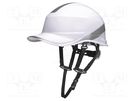 Protective helmet; Size: 55÷62mm; white; ABS; DIAMOND V UP; 1kV DELTA PLUS