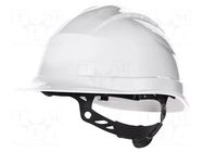 Protective helmet; adjustable; Size: 53÷63mm; white; -30÷50°C DELTA PLUS