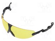 Safety spectacles; Lens: yellow; Classes: 1 3M