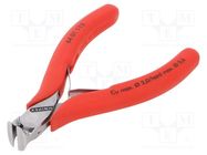 Pliers; end,cutting; handles with plastic grips; 115mm KNIPEX
