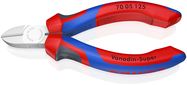 KNIPEX 70 05 125 Diagonal Cutter with comfort handles chrome-plated 125 mm