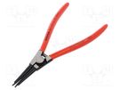 Pliers; for circlip; external; 40÷100mm; Pliers len: 210mm KNIPEX