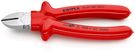 KNIPEX 70 07 180 Diagonal Cutter with dipped insulation, VDE-tested chrome-plated 180 mm